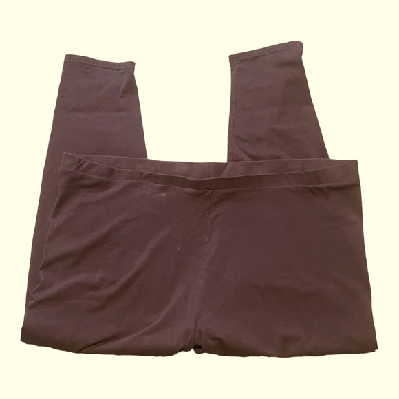 Cato Plus Size Pants Size 26/28 Solid Brown Leggings - Picture 1 of 3